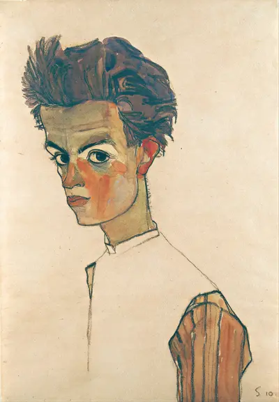 Autoportrait Egon Schiele